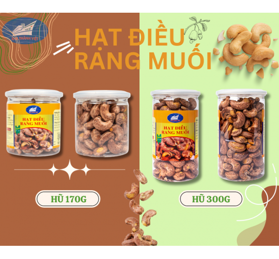 Hạt Điều Rang Muối 300 G